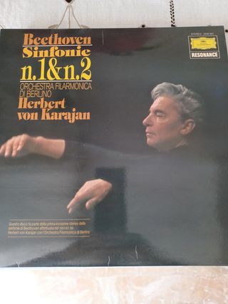 Beethoven sinfonie 1 e 2 Von Karajan
