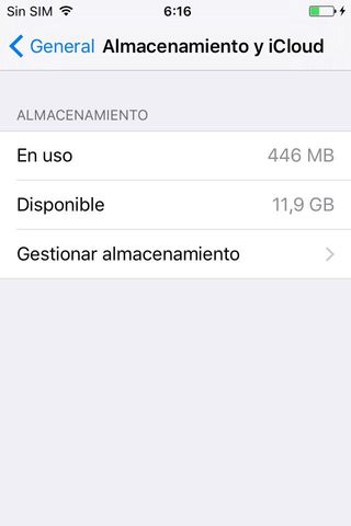 iPhone 4s negro 9.3.6