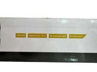 CALEFACTOR EXTERIOR 1800W CON MANDO