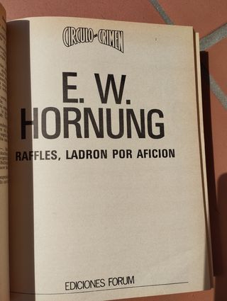 Novelas del circulo del crimen