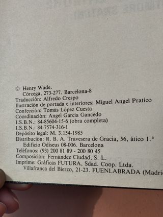 Novelas del circulo del crimen