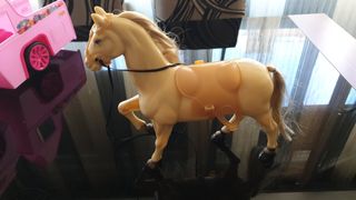 Coche y Caballo para muñeca tipo barbie
