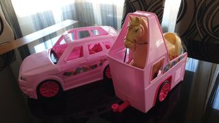 Coche y Caballo para muñeca tipo barbie