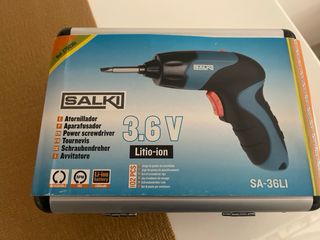 Atornillador salki 3.6 litio-ion