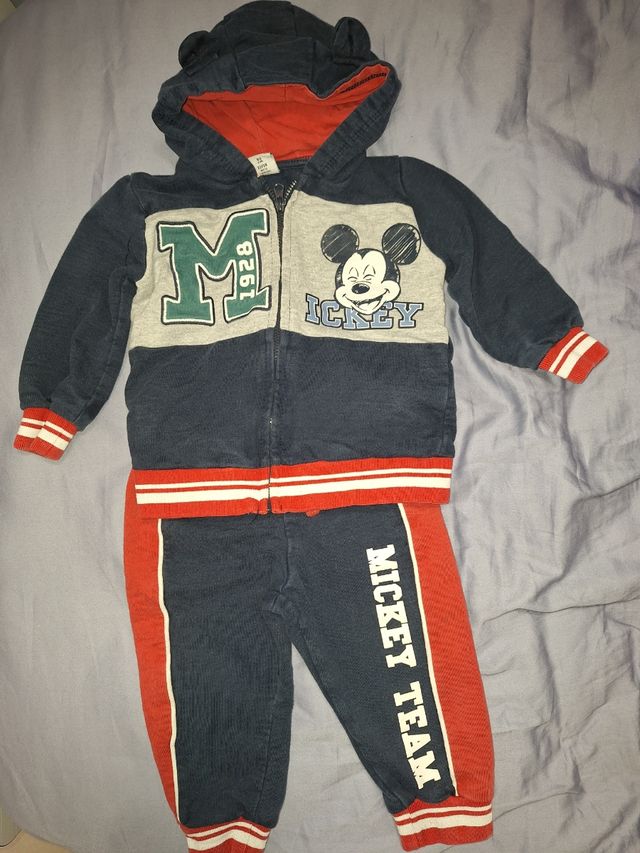 Completo felpa e tuta Topolino
