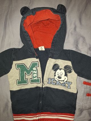 Completo felpa e tuta Topolino