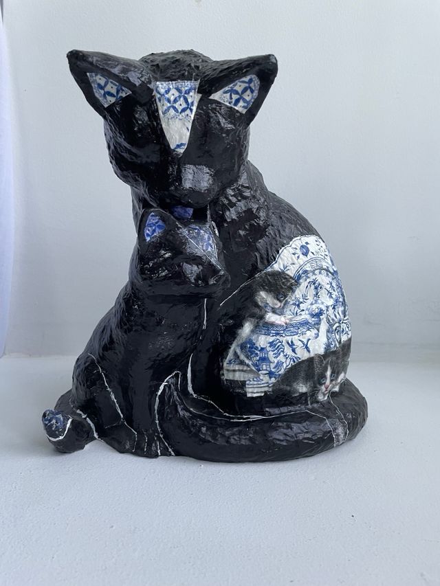 Figura a forma di gatto