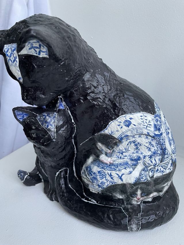 Figura a forma di gatto