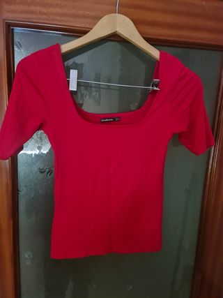 Conjunto falda y blusa