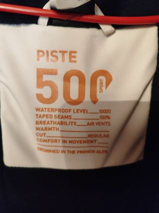 Chaqueta invierno nieve