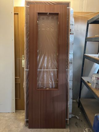 Hoja puerta sapelly 1 cristal 200 x 60,5