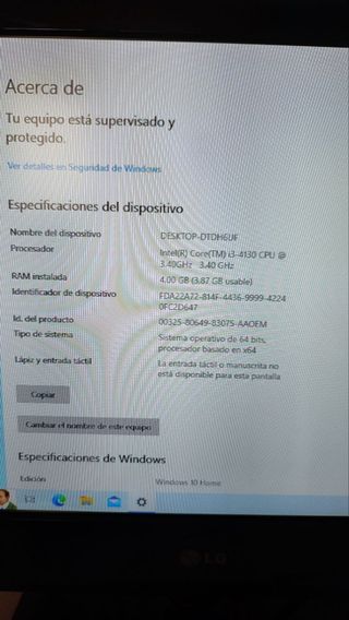 Ordenador Sobremesa i3 chollo!
