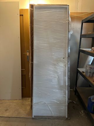 Puerta Block blanca 4R 199 x 64