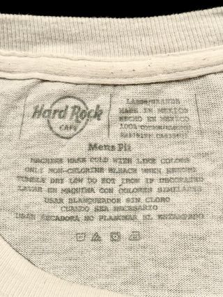MAGLIETTA T-SHIRT HARD ROCK CAFE HOLLYWOOD BIANCA