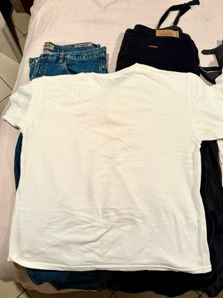 MAGLIETTA T-SHIRT HARD ROCK CAFE HOLLYWOOD BIANCA