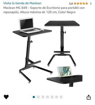 Soporte de escritorio con reposapies