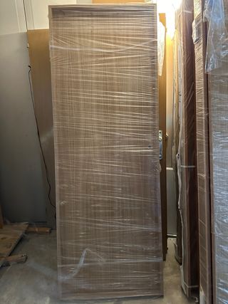 Puerta block roble liso 205 x 75