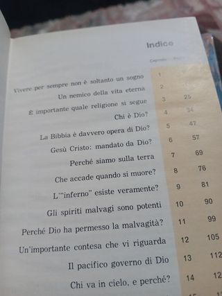 potete vivere per sempre....
