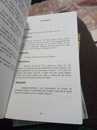 La bibbia contro gli errori