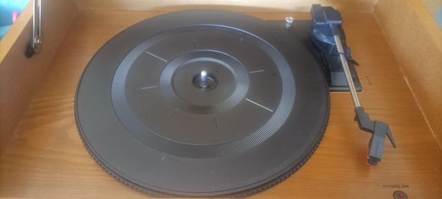 Tocadiscos Classic vintage vinilo radio cinta 1999