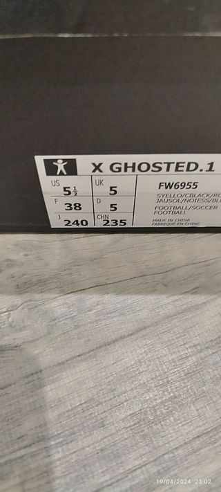 Botas fútbol X GHOSTED.1 FG , ADIDAS