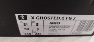 Botas fútbol X GHOSTED.1 FG , ADIDAS
