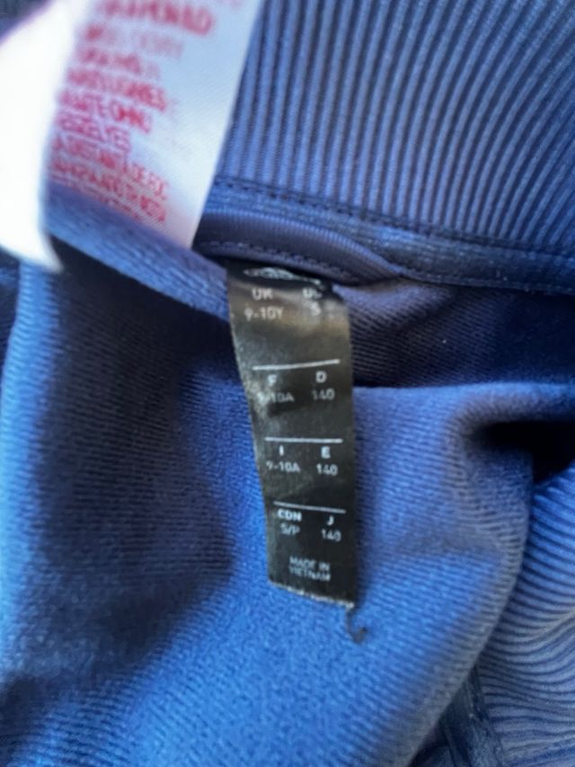 Chandal Adidas 10 años