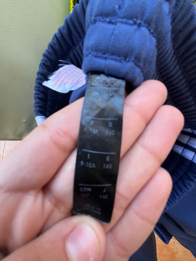 Chandal Adidas 10 años