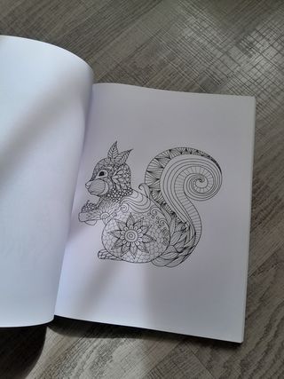 Libro colorear mandalas de animales
