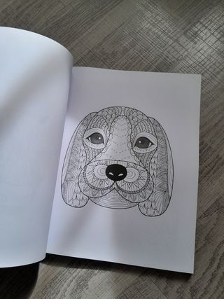 Libro colorear mandalas de animales