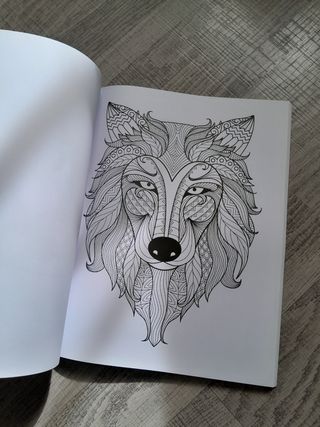 Libro colorear mandalas de animales