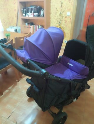 Carro gemelar Baby monster