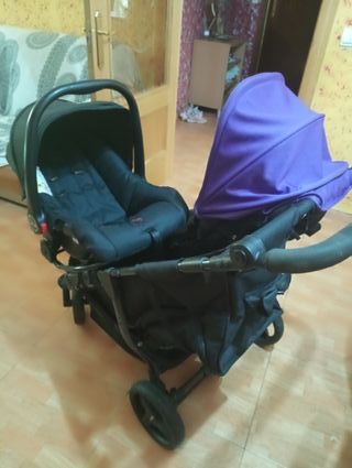 Carro gemelar Baby monster