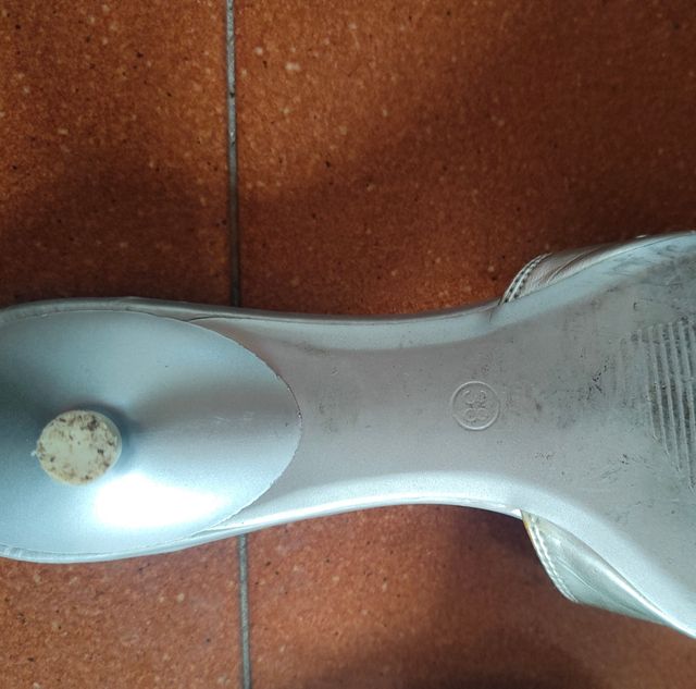 Sandali donna argento