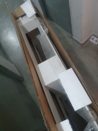 Mesa con forma de palet