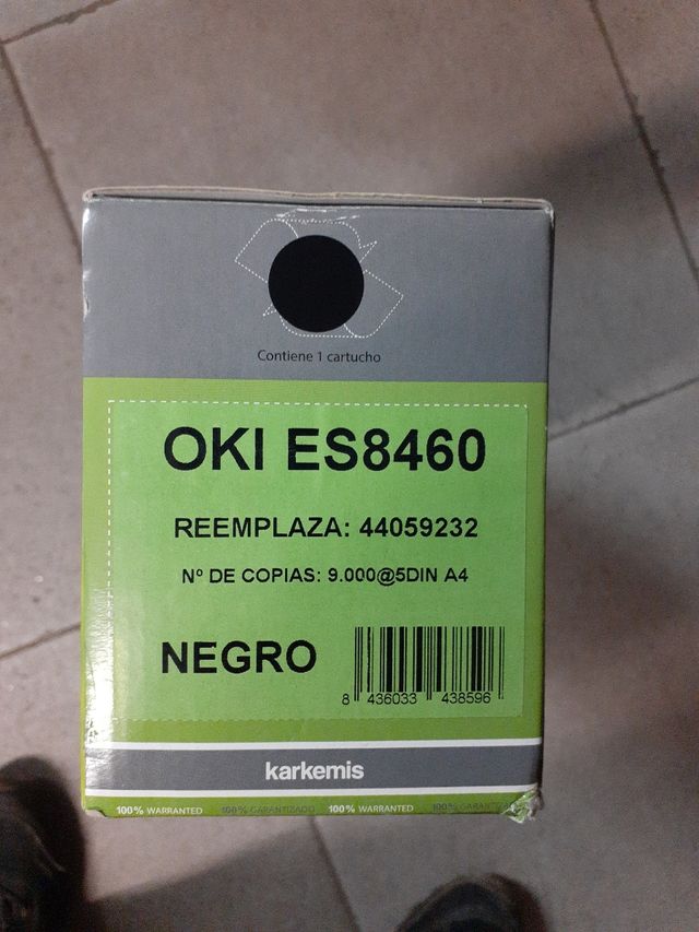 Toner oki  es8460 amarillo