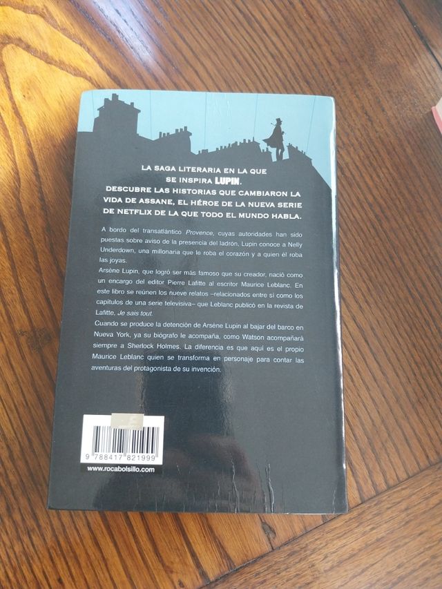 Libro: Arsène Lupin, Caballero Ladrón