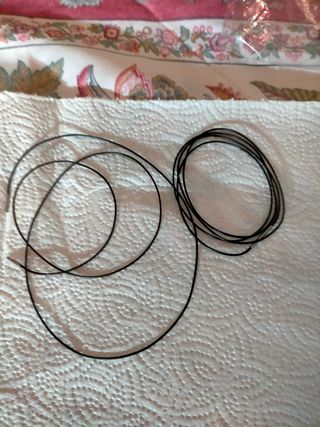 Vendo lote de cordones y cierres 
