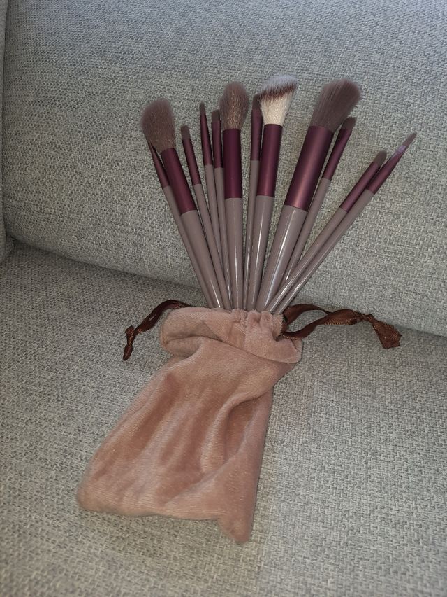 Estuche de brochas de maquillaje