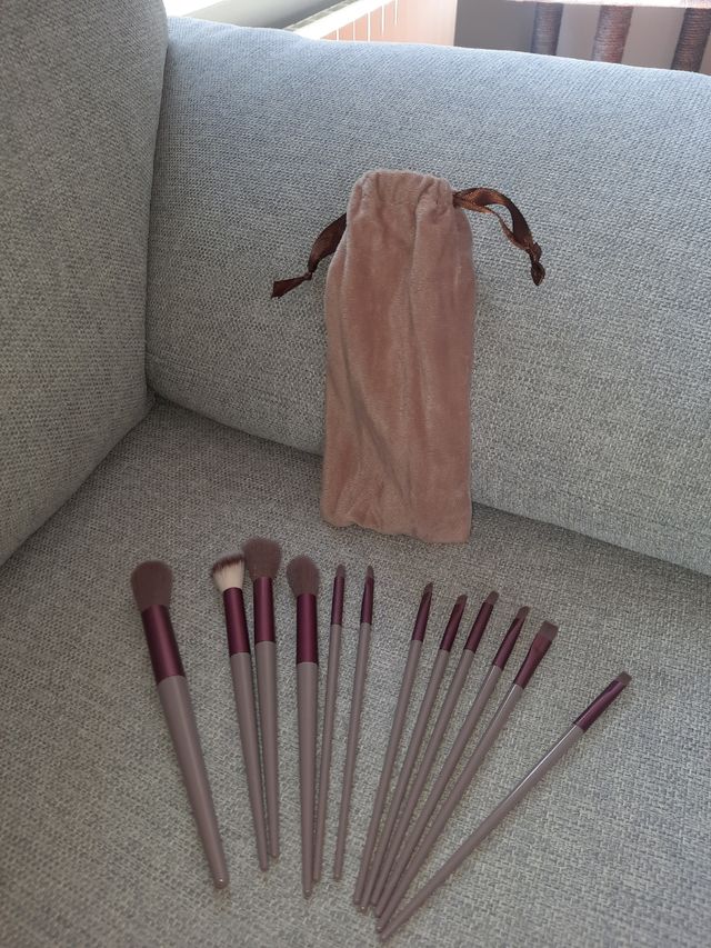 Estuche de brochas de maquillaje