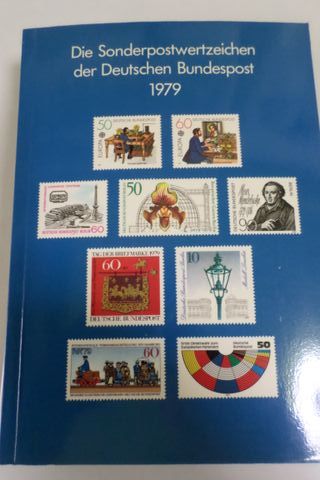 ALEMANIA FEDERAL. SELLOS EMITIDOS EN 1979.