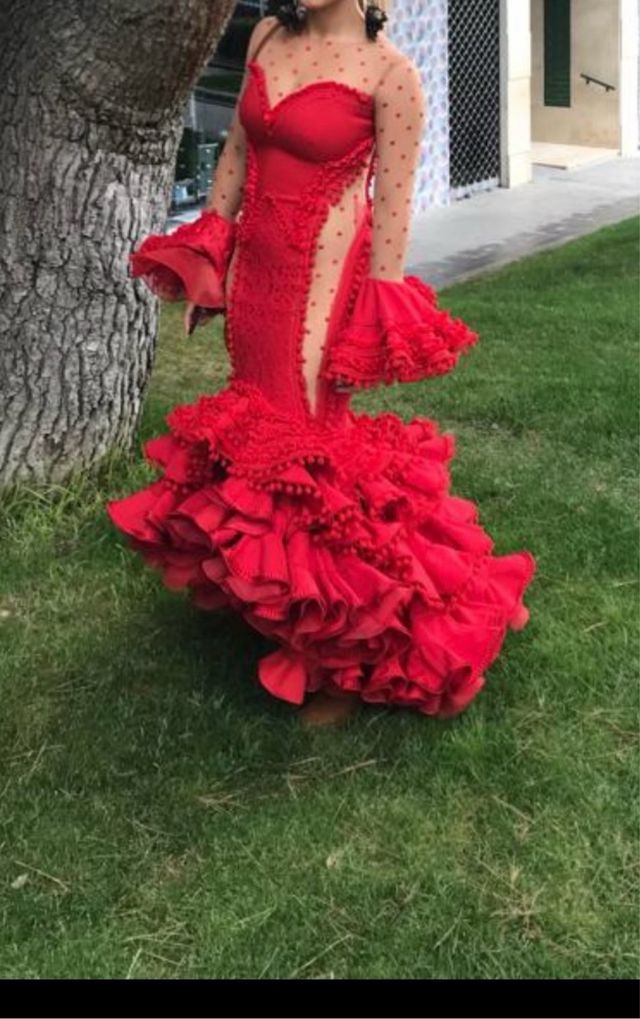 Traje de flamenca