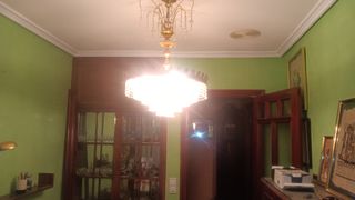 Lampara de cristal antigua