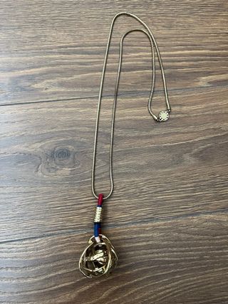 Collar largo dorado Bimba y Lola
