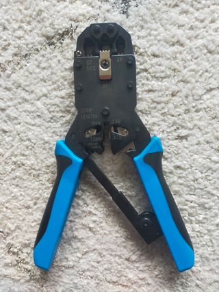 Crimpadora Alicate RJ 4/6/8 Vias