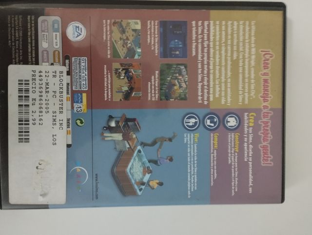 JUEGO PC DE LOS SIMS