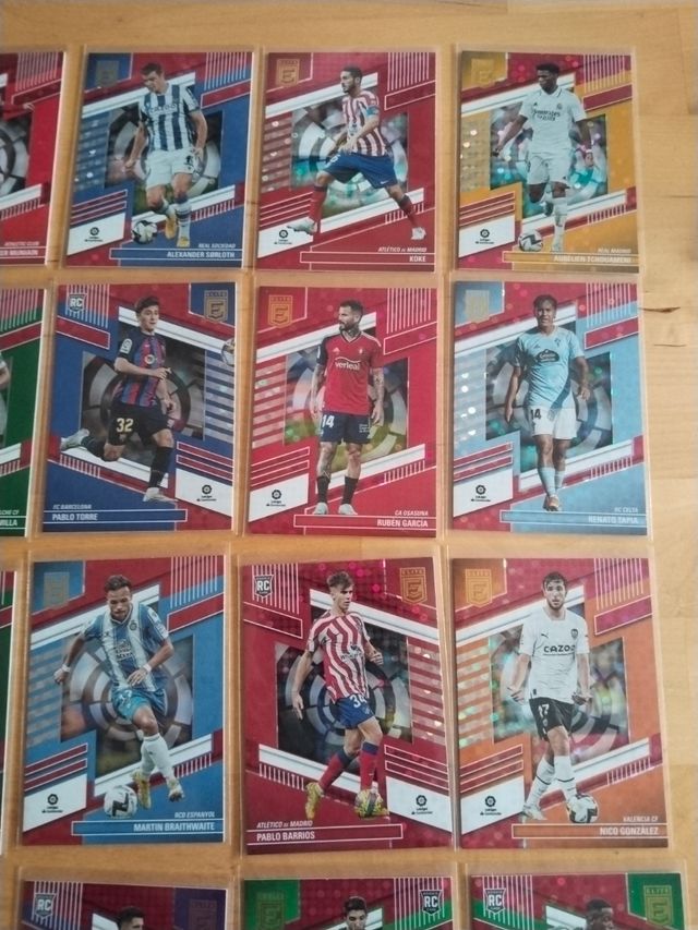 Lote Donruss Paralelas