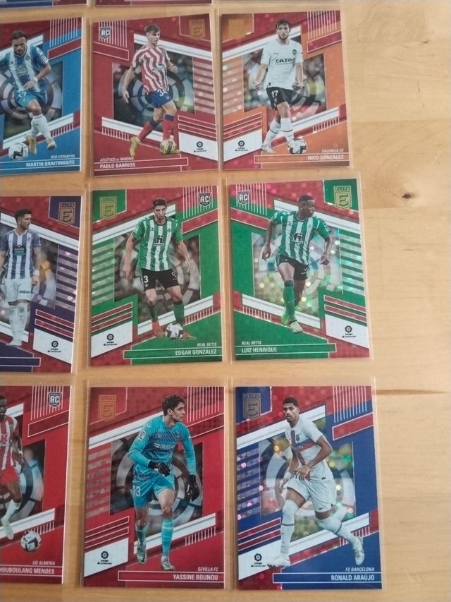 Lote Donruss Paralelas