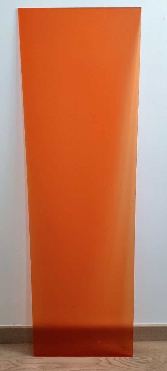 Puerta armario metacrilato naranja