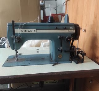 Maquina plana industrial